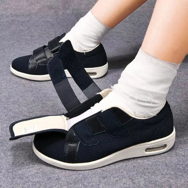 Chaussures Orthopédiques à Scratch – Faciles à Enfiler