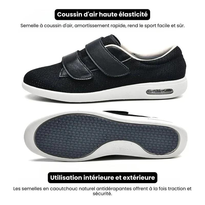 Chaussures Orthopédiques à Scratch – Faciles à Enfiler