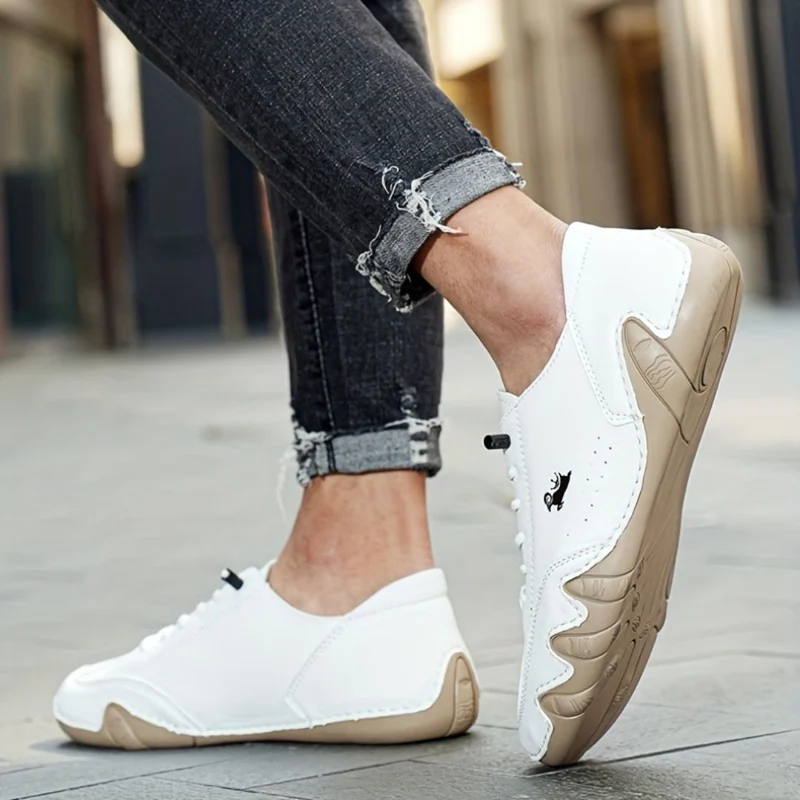 Chaussures en Cuir à Soutien Orthopédique