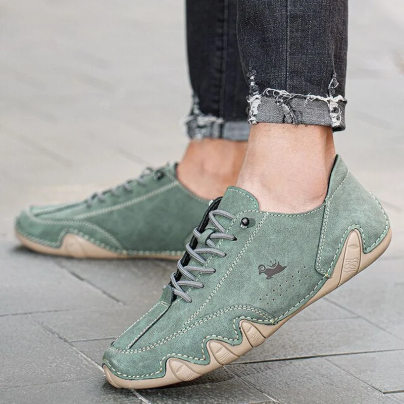 Chaussures en Cuir à Soutien Orthopédique