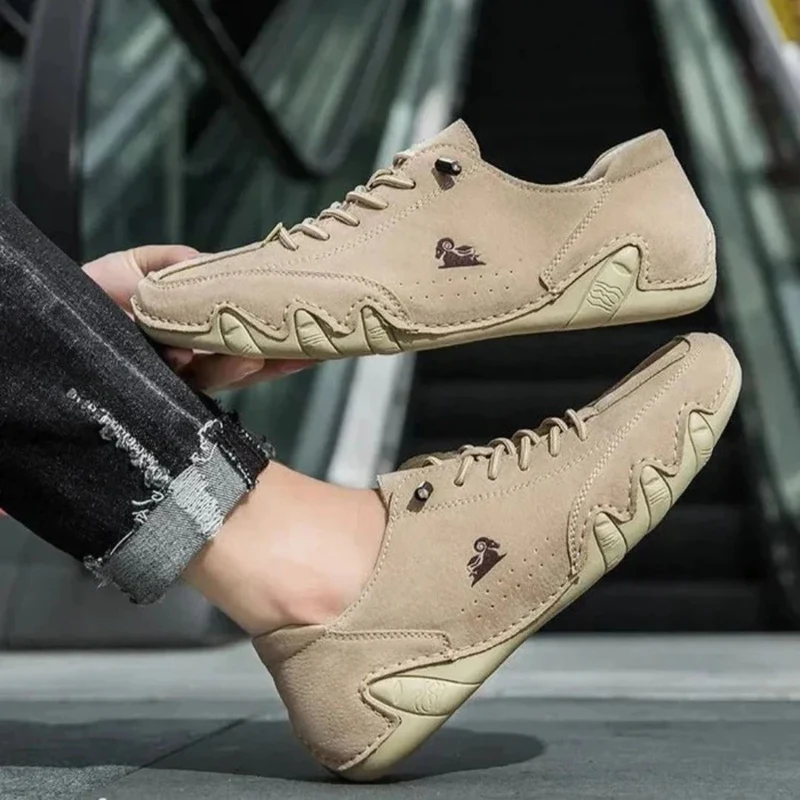Chaussures en Cuir à Soutien Orthopédique