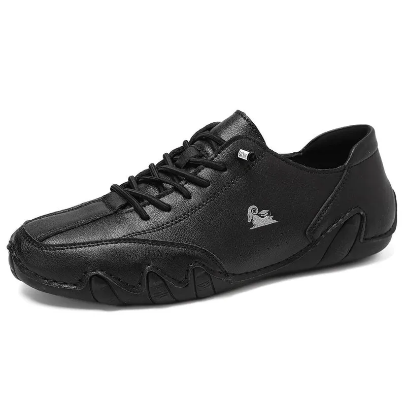 Chaussures en Cuir à Soutien Orthopédique