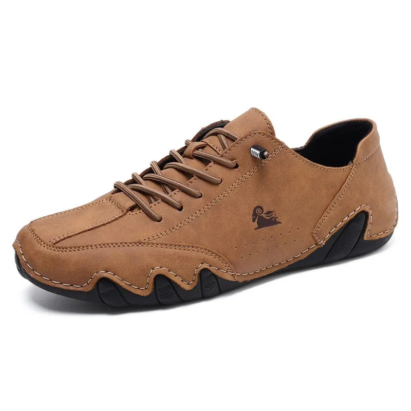 Chaussures en Cuir à Soutien Orthopédique