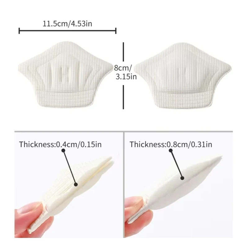 Coussinets Talon Anti Douleur & Irritations | 8 pcs