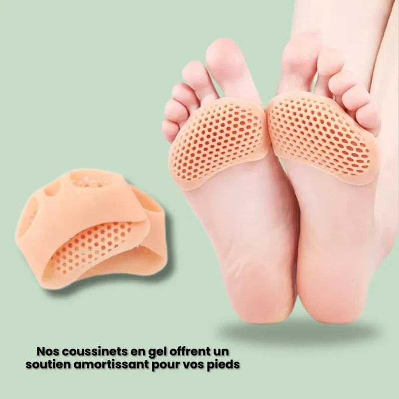Coussinets Metatarsiens en Silicone (Taille unique)