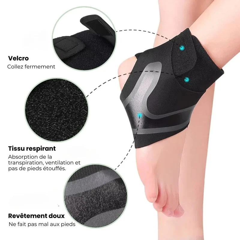 Chevillère de Soutien | Protection Active pour Cheville Fragilisée