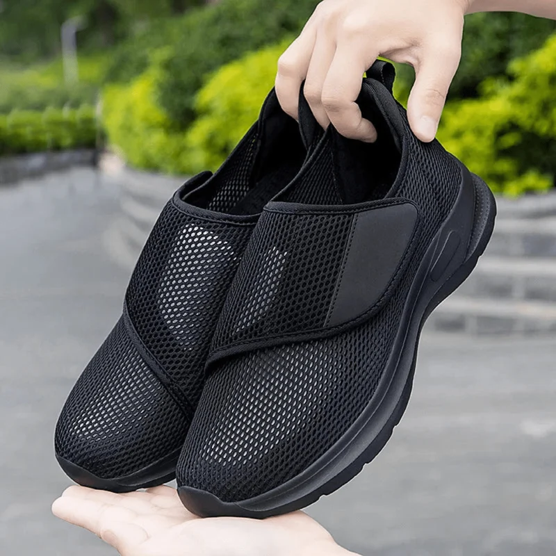 Chaussures Orthopédiques Conçues pour les Pieds Larges Gonflés