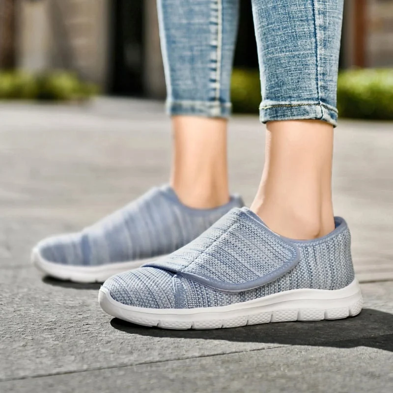 Chaussures Orthopédiques à Scratch – Légères et Confortables