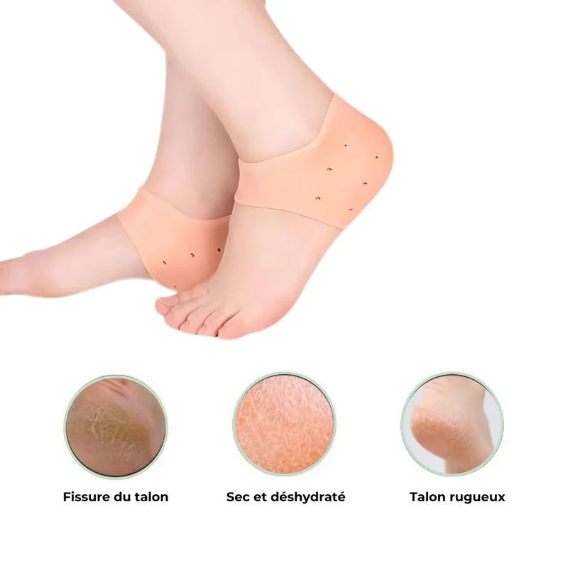 Protège Talon en Silicone | Confort et Protection