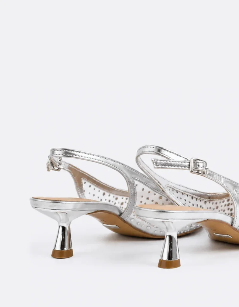 Glimora Silver Mesh