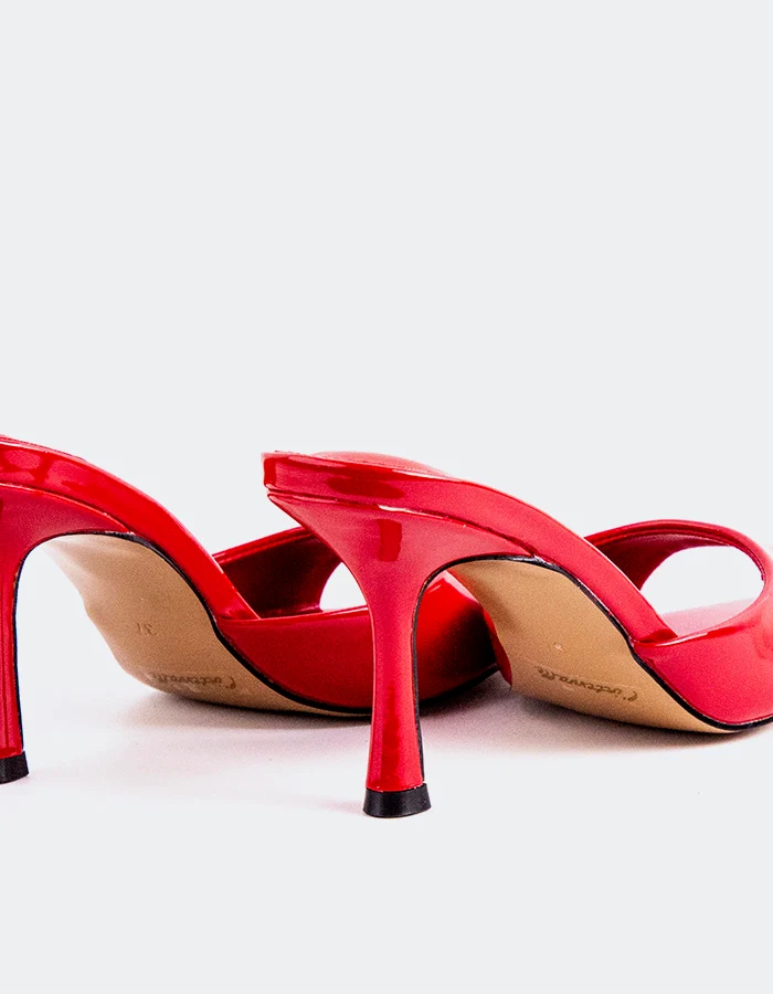 Zandria Red Patent