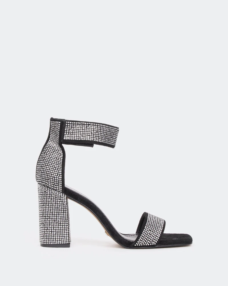 Drew Black Suede