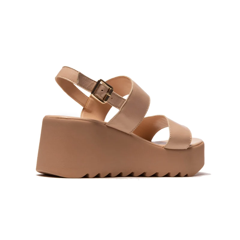 Pisa Nude Leather