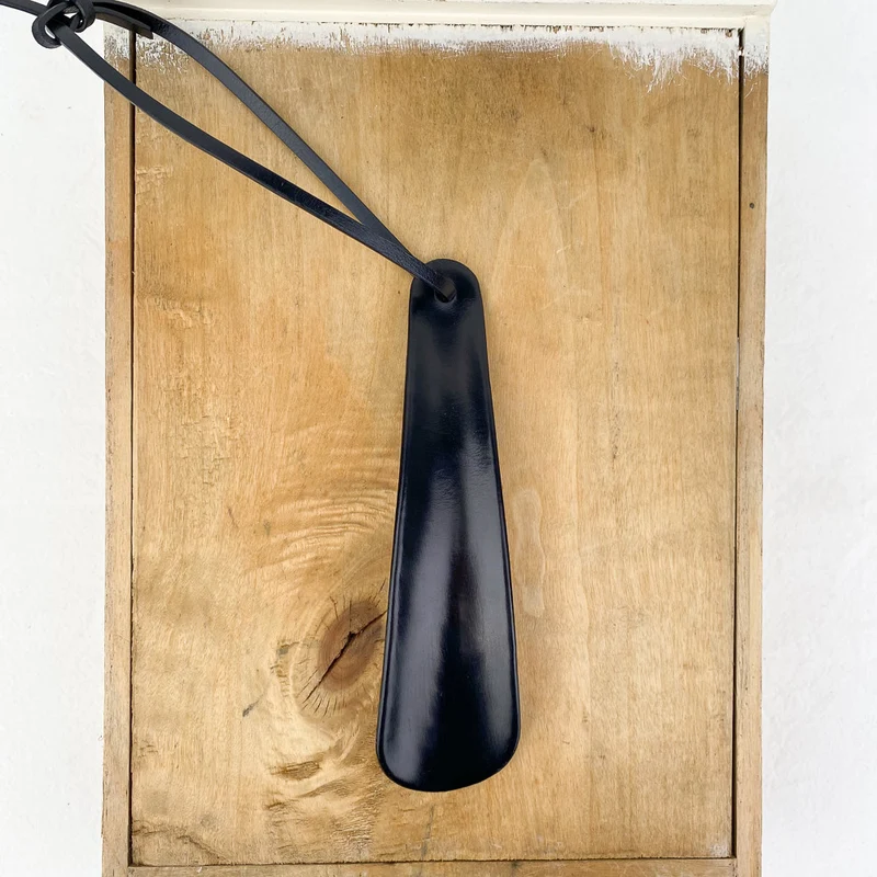 Chausse-pied en cuir 16cm