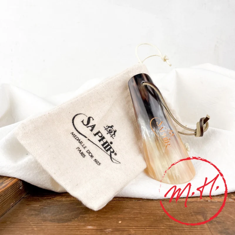 Chausse-pied en corne 10 cm Saphir Médaille d'Or