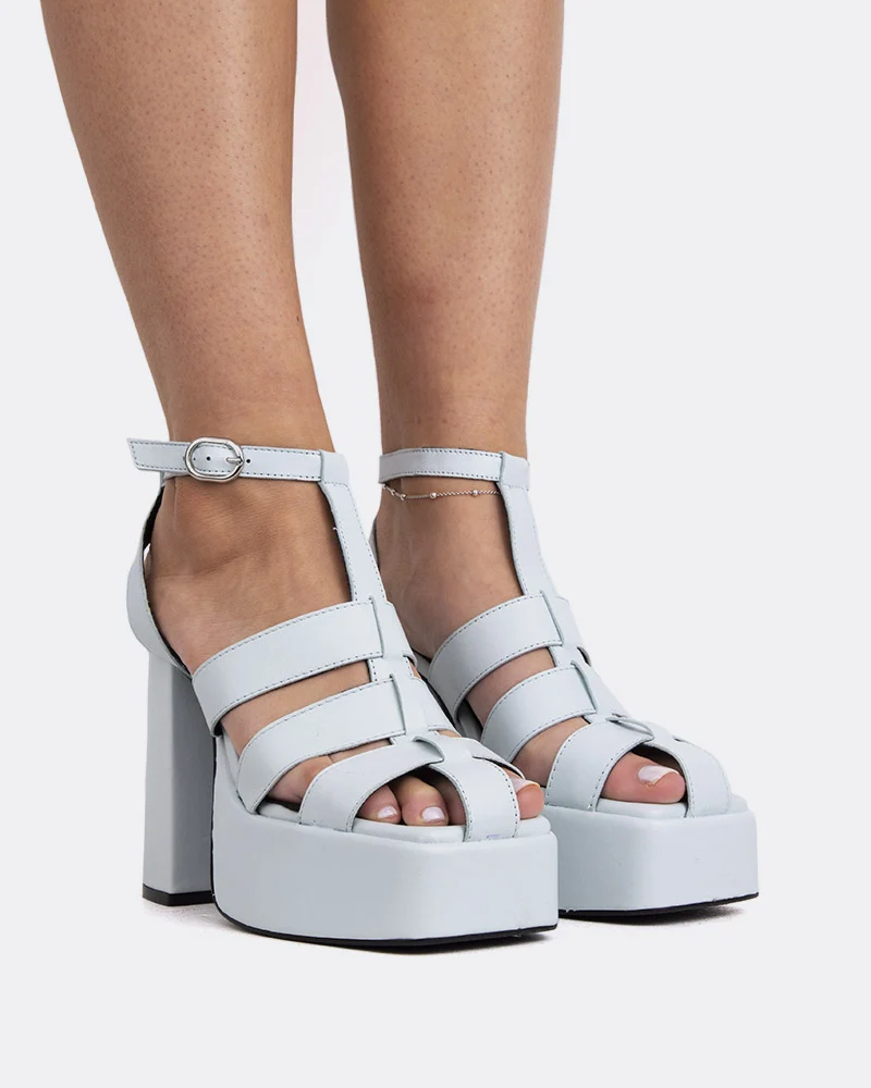 Draifus Light Blue Leather
