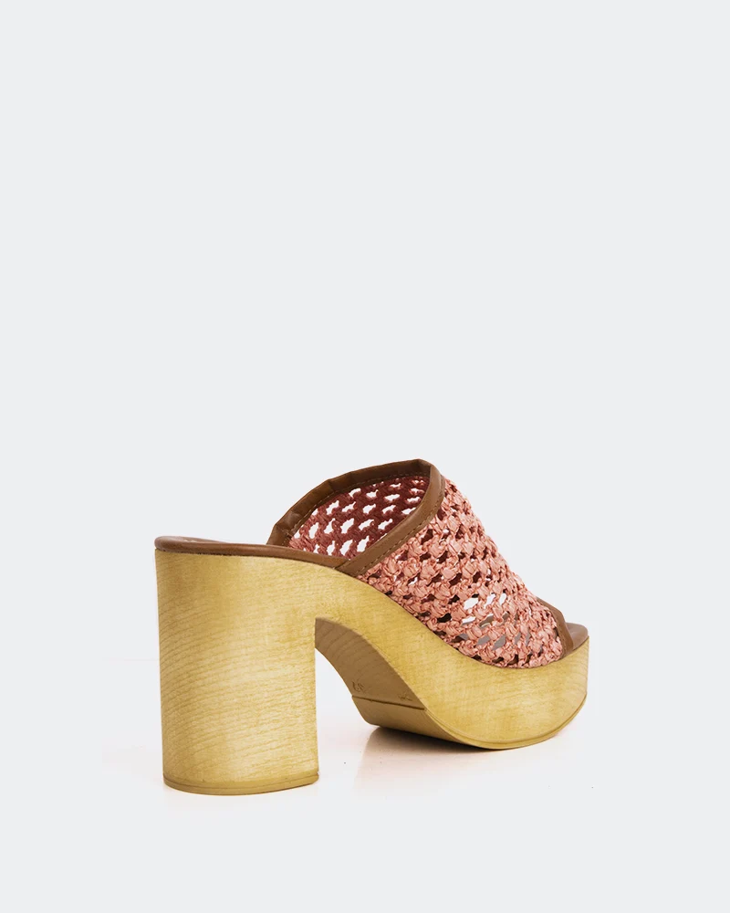 Faustine Pink Rafia