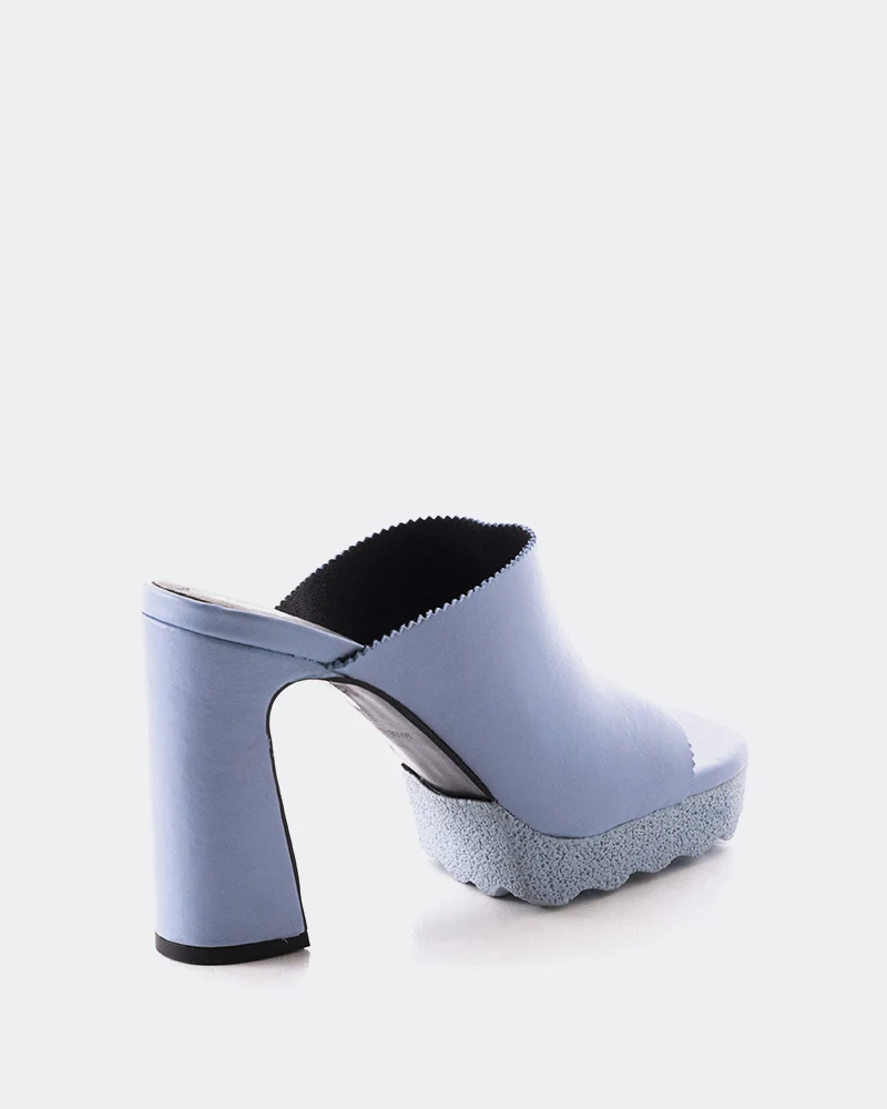 Libra Light Blue Leather