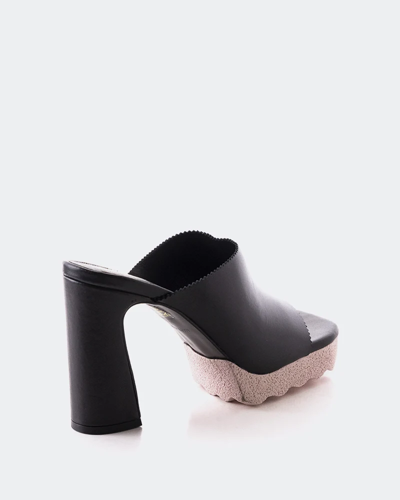 Libra Black Pink Leather