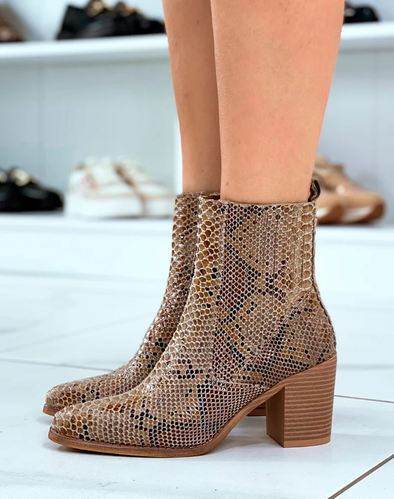 Bottines Santiags : L'Effet Serpent au Rendez-vous