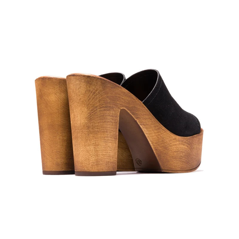 Harini Black Suede