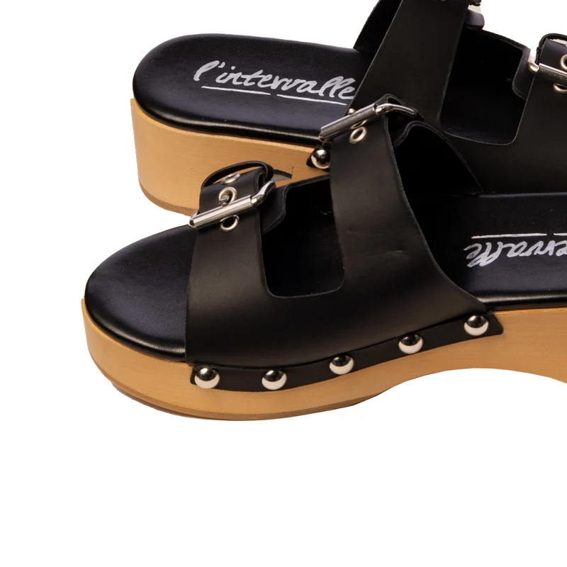 Ronja Black Leather
