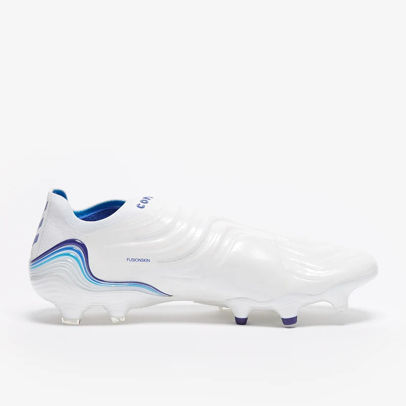 adidas Copa Sense+ FG - Blanc/Bleu Hi