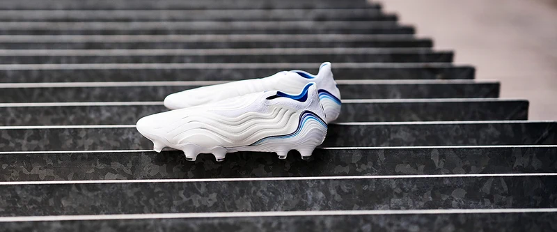 adidas Copa Sense+ FG - Blanc/Bleu Hi
