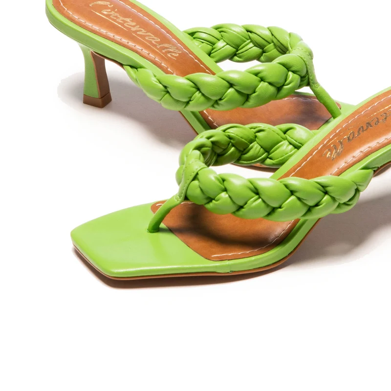 Saxony Green Leather