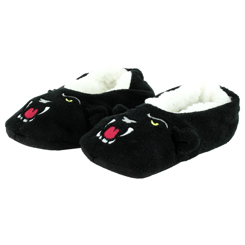 PR CHAUSSONS FOURRES MONSTRE SEMELLE SUEDE 27/30 31/34