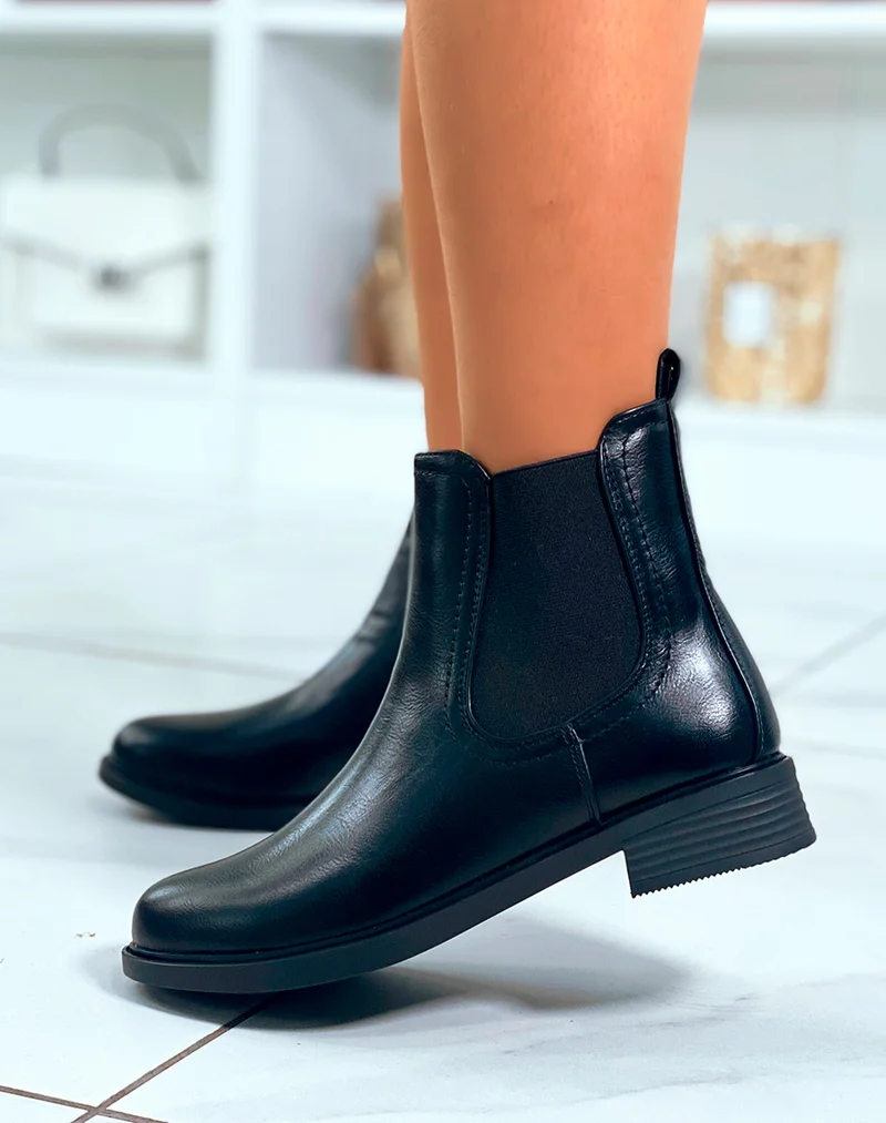 Bottines Chelsea noire