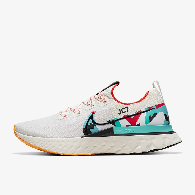Nike React Infinity Run Flyknit A.I.R. - Sail/Black-Track Red