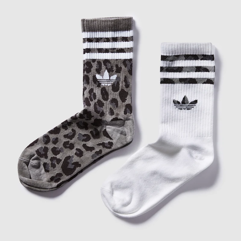 2 paires Chaussettes mi-mollet adidas Originals Leo