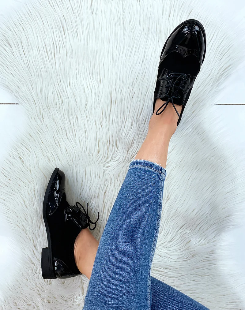 Derbies bi matières noires