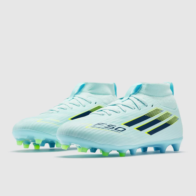 adidas Kids F50 Sparkfusion League FG/AG - Almost Blue/Dusky Petrol/Hi