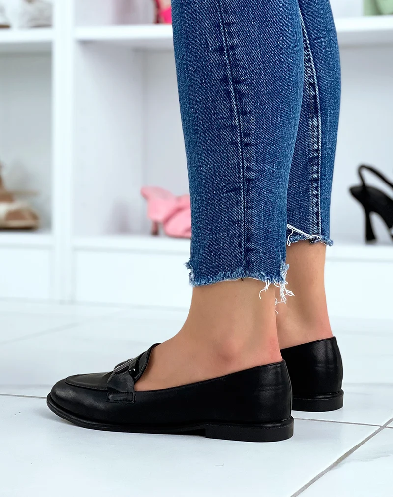 Mocassins noirs
