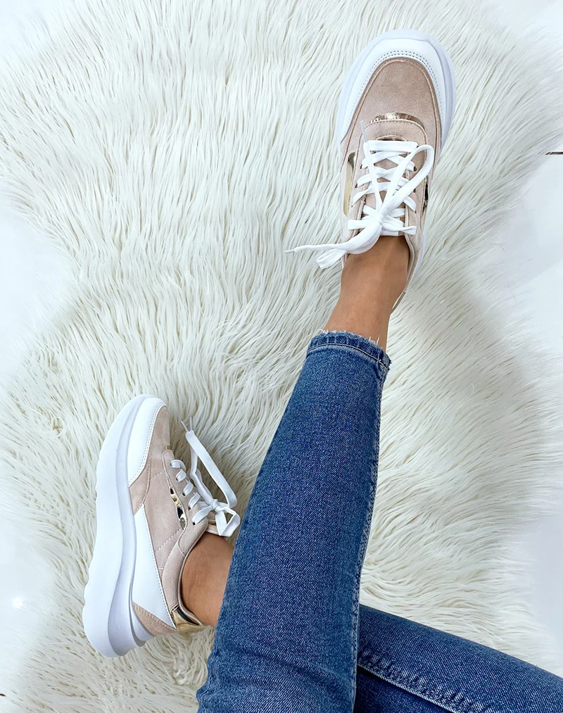 Baskets beige pastel