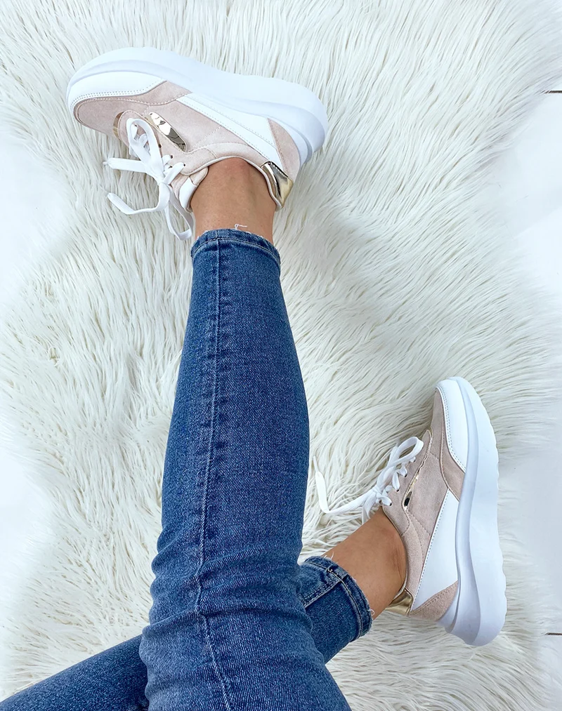 Baskets beige pastel