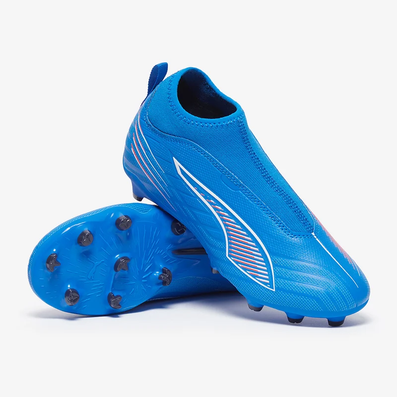 Puma Ultra 6 Match+ Laceless FG/AG pour Enfant