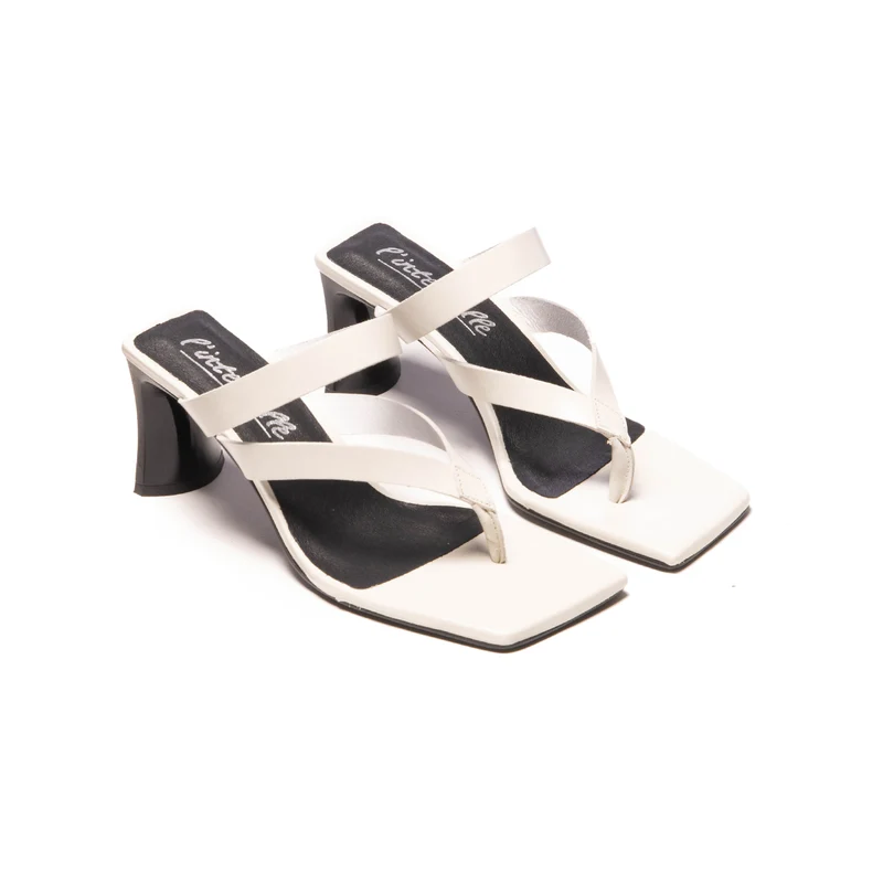 Vesper Off White Leather