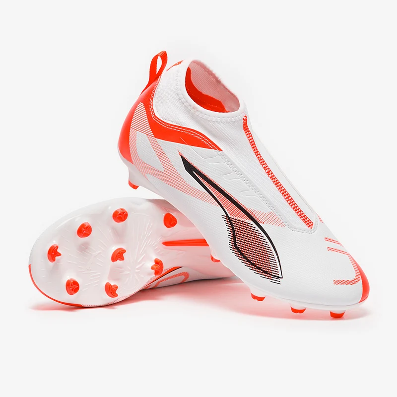 Puma Ultra 5 Match+ Laceless FG/AG pour Enfant