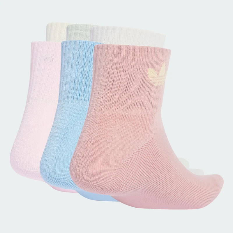adidas Originals Unisex Socquettes Mid (6 paires)