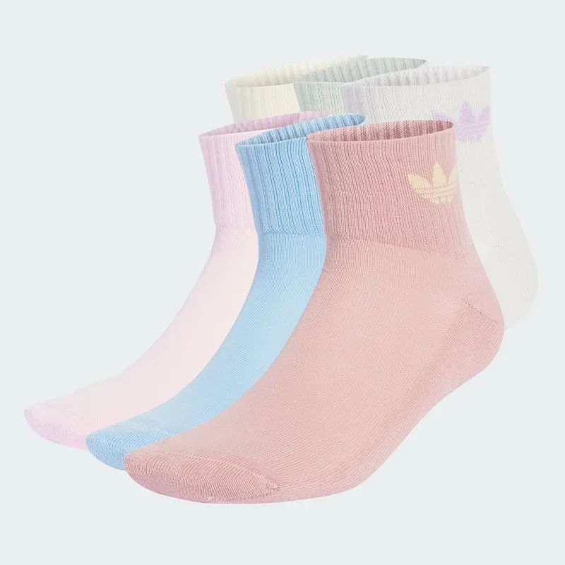 adidas Originals Unisex Socquettes Mid (6 paires)