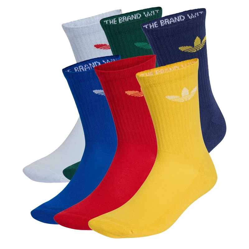 adidas Originals Unisex Chaussettes rembourrées Trefoil (6 p