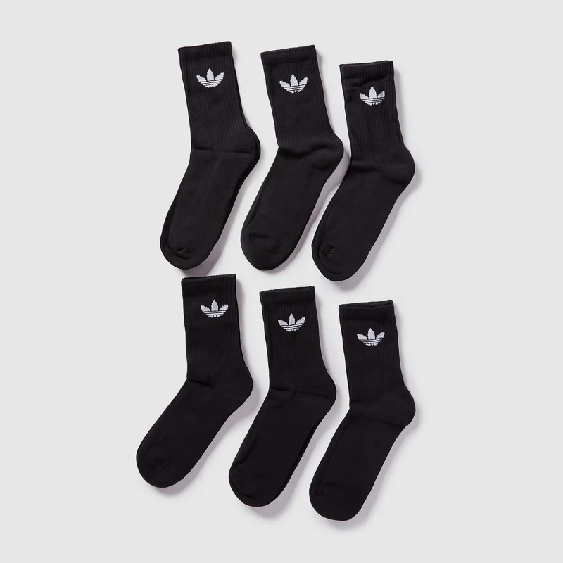 adidas Originals Unisex Chaussettes rembourrées Trefoil (6 p