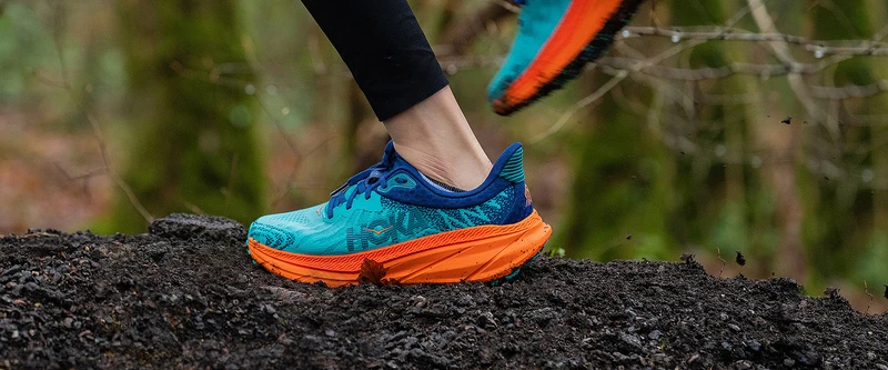 Hoka Femme Challenger ATR 7 - Céramique/Orange Vif
