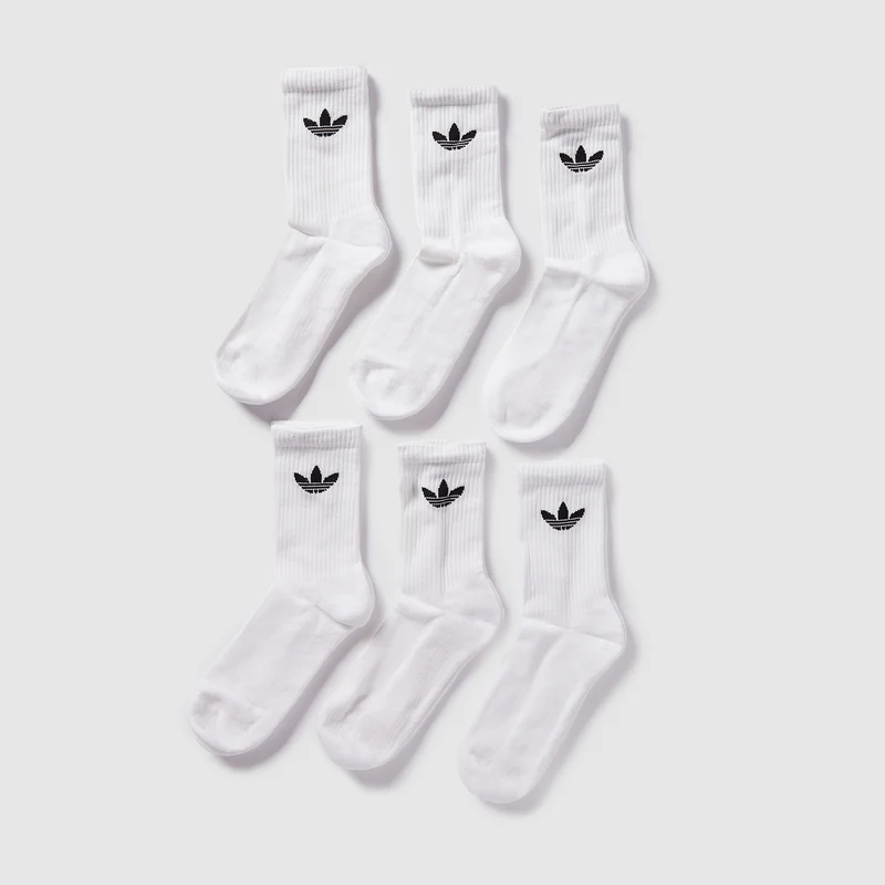 adidas Originals Unisex Chaussettes rembourrées Trefoil (6 p