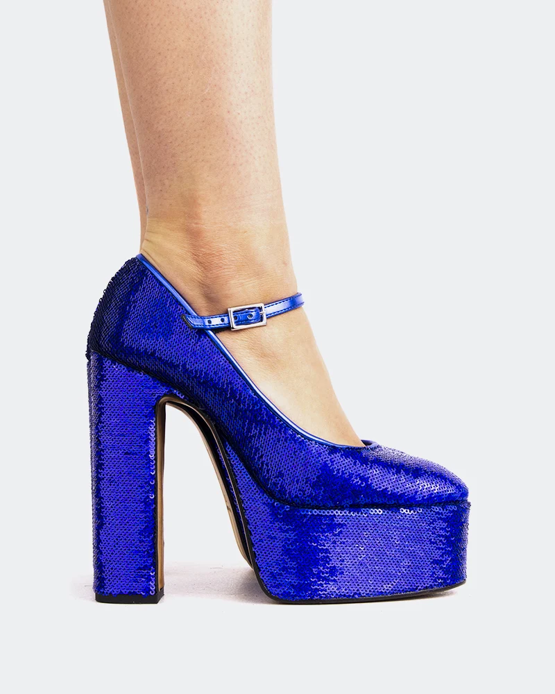 Ragazza Blue Sequins