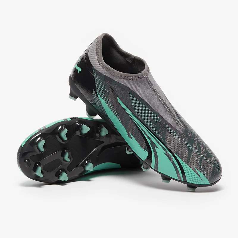 Puma Ultra Match Rush Laceless FG/AG pour Enfant