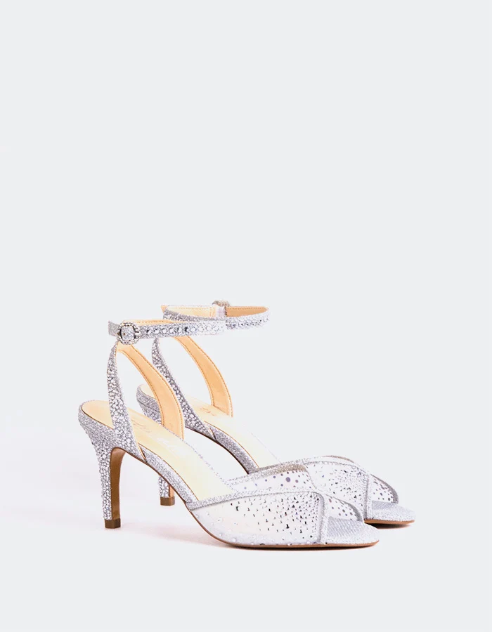 Glimzy Silver Mesh
